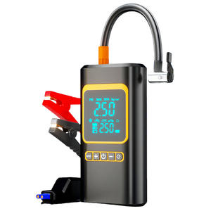 2025 Nueva gran oferta 150PSI bomba de aire eléctrica para <span class=keywords><strong>coche</strong></span> con arrancador de batería de 8000mAh portátil inalámbrico Inflador de neumáticos de <span class=keywords><strong>coche</strong></span> Kit de herramientas de emergencia - Product Image 1