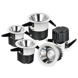 Lámpara LED Comercial Empotrada en el Techo, Iluminación Interior sin Marco, Alimentación por CA, Aluminio, 4100K, Blanco Neutro, IP20, Ra90, Regulable - Product Image 1