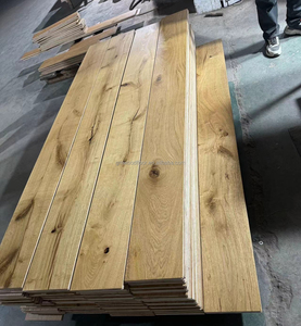 Plancher de décor à la maison de <span class=keywords><strong>parquet</strong></span> en bois dur d'ingénierie rustique mat brossé UV de chêne blanc naturel - Product Image 2