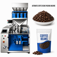 Machine d'emballage de grains de café torréfiés, machine de conditionnement en sachets préformés, effet de scellage optimal