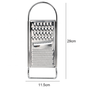 Gloway Gadget Tool Professional Metal Lemon Zester Grade Râpe à fromage manuelle en acier inoxydable Outils à fromage avec poignée - Product Image 3