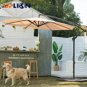 Uplion-Paraguas de exterior en voladizo impermeable para jardín, sombrillas colgantes compensadas para <span class=keywords><strong>Patio</strong></span>, hermosa sombrilla duradera - Product Image 1