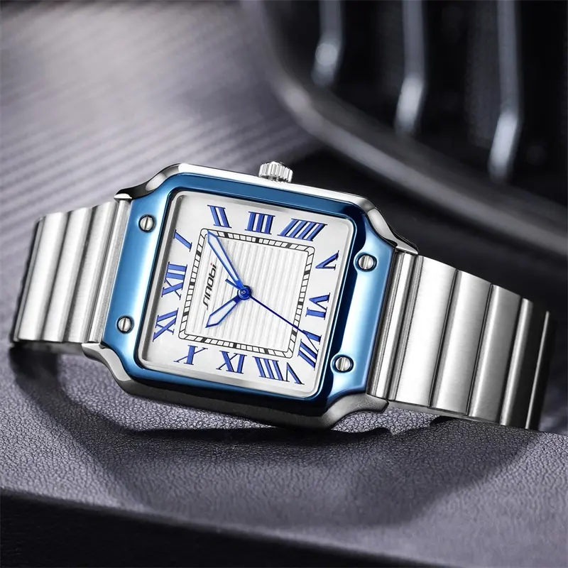 ساعة Sinobi الكلاسيكية اليابانية حركة ساعة اليد بالجملة رخيصة الثمن الساعات الفاخرة تصميم العلامة التجارية جودة علبة هدية