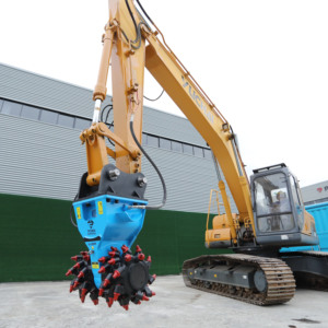 Nuevo Modelo 2026: Cortadora Rotativa Duradera de Alto Rendimiento, Cortadoras de Tambor Longitudinales Hidráulicas para Excavadora, Cortadora de Tambor de Dos Cabezas - Product Image 4