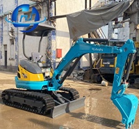 Miniexcavadora Kubota U20 Original de Japón de 2 Toneladas, Excavadora Kubota 20 Usada, Excavadora Kubota U20 U17 U10 U15 U40 U30 en Venta