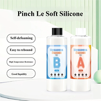 Silicone non toxique de 500 ml pour le modelage de gel liquide souple en silicone, matière première pour la fabrication de jouets squishy faits maison
