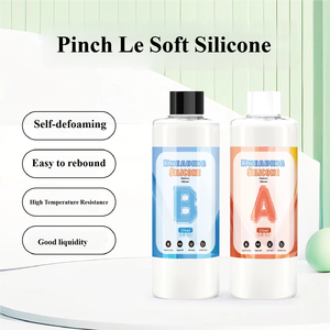 Silicone non toxique de 500 ml pour le modelage de gel liquide souple en silicone, matière première pour la fabrication de jouets squishy faits maison - Product Image 3