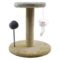 Grande maison pour chat moderne, stable et minimaliste en carton, avec arbre à gratter et tour d'escalade