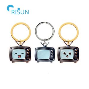 Sur mesure personnalisé rétro Vintage 1900's Style ancien modèle de Test télévision <span class=keywords><strong>TV</strong></span> Llavero porte-clés anneau porte-clés <span class=keywords><strong>TV</strong></span> personnalisé porte-clés - Product Image 6