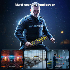 Scanner De Segurança Handheld <span class=keywords><strong>Metal</strong></span> <span class=keywords><strong>Detector</strong></span> Escola Salas De Exame Telemóveis Hotéis Ao Ar Livre Estações De Metrô Transportador Stud Finder - Product Image 3