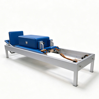 Reformer de Pilates Premium, Estructura de Aleación de Aluminio Anodizado Resistente, Diseño Clásico, Estructura de Alta Resistencia