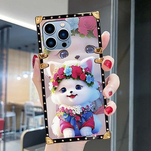 <span class=keywords><strong>เคส</strong></span>โทรศัพท์มือถือ TPU สี่เหลี่ยมพิมพ์ลายสุนัขดอกไม้น่า<span class=keywords><strong>รัก</strong></span>สำหรับ Samsung A25 A05S A14 A34 A24 A15 A54 A73 A13 - Product Image 4