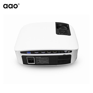 Barato YG600 4k mini LCD portátil película holograma proyector de cine en casa para <span class=keywords><strong>la</strong></span> escuela película proyector para celular - Product Image 3