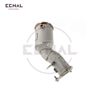 Pour Land Rover Range Rover L6 3.0T T304 acier inoxydable bouclier thermique tuyau de descente produit Ecnal