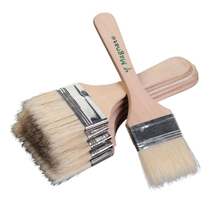 Wood Handle Paint Roller Brush Professional Oil Paint Brushes and Paint Roller Brush