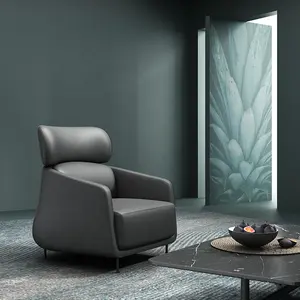 Lüks amerikan tarzı Modern oturma odası deri kanepeler paslanmaz çelik ayak kanepe Set mobilya Modern otel odası için