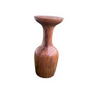 Copa de Vino de Madera Natural Hecha a Mano, Moderna, con Capacidad de 250 ml, Opción de Logotipo Personalizado, Construcción de Madera Sólida para Fiestas - Product Image 5