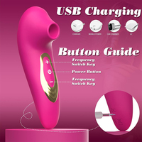 Vibrateur et stimulateur clitoridien 100% étanche, jouet sexuel lesbien pour femmes