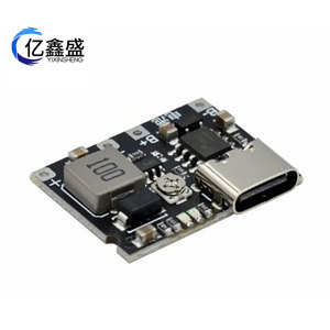 Yixinseng <b>3.7V</b> To 5V 9V Boost Converter Module With Usb Type C For <b>Battery</b> Charging And Discharging - Product Image 1