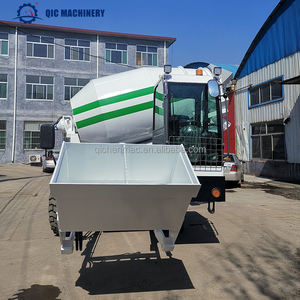 Camión Mezclador de Concreto Autocargable Usado, Totalmente Hidráulico, de Alta Calidad, con <span class=keywords><strong>Motor</strong></span> Diésel, Bomba de Agua y Engranaje - Fácil Mantenimiento - Product Image 6