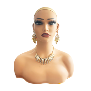 Nouveau mannequin de tête et de corps double épaule pour perruques, modèle <span class=keywords><strong>photo</strong></span>, fabriqué en Europe et en Amérique - Product Image 1