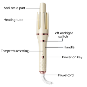 Hikvape – Fer à <span class=keywords><strong>boucler</strong></span> électrique portable professionnel rotatif <span class=keywords><strong>pour</strong></span> des boucles naturelles – Vente en gros - Product Image 4