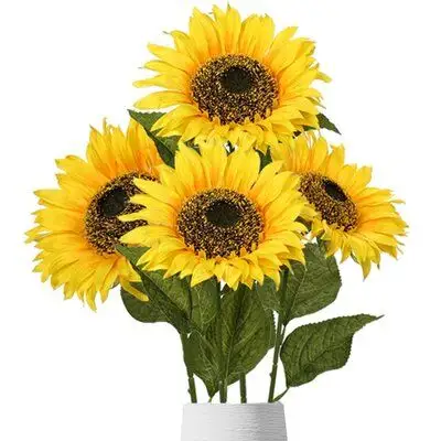 Yunnan Artificial Sunflower Bouquet artificial flowers bouquet sunflower for wedding decoration or home decor hot selling