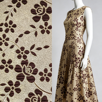 Tissu Jacquard Brocart à Motifs Africains Colorés de Haute Qualité à Prix de Gros – Magnifique Motif pour Robe Femme