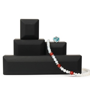 Custom Luxury Jewelry <b>Gift</b> Packaging <b>Box</b> Jewelry Black <b>Earrings</b> <b>Box</b> Custom Bracelet Ring Necklace <b>Box</b> Packaging With Led Light - Product Image 5