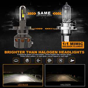 U30 <span class=keywords><strong>U</strong></span> Cuivre Tube Led Phare Étanche IP68 Haute Puissance Pilote Externe 170W 17000LM 12V 6500K <span class=keywords><strong>Ampoule</strong></span> H1 H4 <span class=keywords><strong>H7</strong></span> H11 pour Voiture - Product Image 5