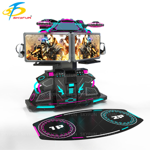 Skyfun เครื่องเกม <span class=keywords><strong>VR</strong></span> <span class=keywords><strong>2</strong></span>แพลตฟอร์มต่อสู้สำหรับ9D การยิง <span class=keywords><strong>VR</strong></span> อุปกรณ์เสมือนจริง - Product Image 4