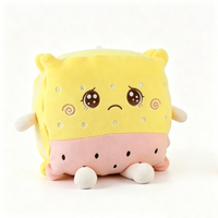 Op maat gemaakte squishy knuffel, grappige pluche snoepjes, verzamelbaar kinder cartoon voedsel knuffel ornament