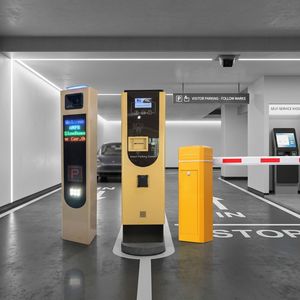 ระบบจัดการที่จอดรถอัจฉริยะ ANPR พร้อมตู้บริการตนเองและประตูรั้วกั้นแบบครบวงจรสำหรับห้างสรรพสินค้า - Product Image 1