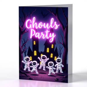 Carte de voeux personnalisée sur le thème Clash of <span class=keywords><strong>Clans</strong></span> Party - Product Image 4