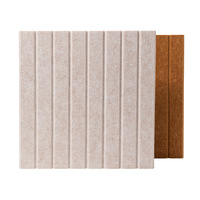 Panneaux muraux acoustiques modernes avec isolation phonique, revêtement en tissu pour des intérieurs élégants de bureaux, salons et salles de sport