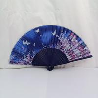 Kipas Tangan Lipat Premium Baru Bambu Kelas A Sutra Bunga Sakura Kipas Tangan Jepang Hadiah Suvenir