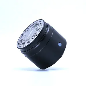 Cylinder Design Mini Drum Speaker In Aluminum Alloy Portable Outdoor Speaker With Bt 5.3 IPX6 Waterproof Mini Speaker