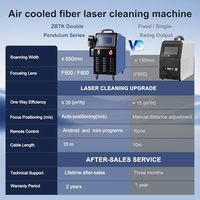 Machine de nettoyage au laser 1500W 2000W pour l'élimination de la rouille et le nettoyage de surfaces, vente directe d'usine en Chine