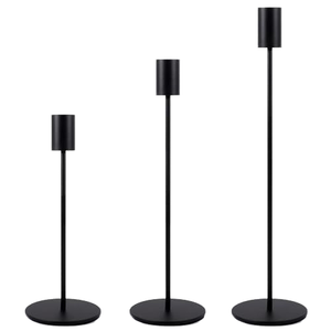 Simple Home Vintage Iron Candlestick Holder Eco-friendly Decoration for Candlelight Dinner Romantic Table Decorations - Product Image 1