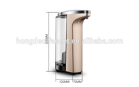 Distributeur de savon mousse automatique infrarouge premium Homedec 2025 sans contact pour comptoir, hôtels, en plastique ABS, pompe à liquide