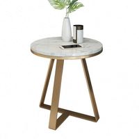 Canapé d'angle de luxe nordique, plusieurs tables basses rondes créatives, meuble d'appoint de salon, table basse d'appoint en marbre pour chambre à coucher