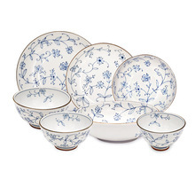 Vintage French European-Style Stoneware Ceramic Tableware <b>Set</b>-Durable <b>Microwave</b> & Dishwasher Safe Customizable - Product Image 2