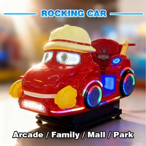 Nouvelle Manège d'Arcade pour Enfants Thème Camion de Pompiers Ninix en Métal avec Lumières LED, Jeu d'Amusement à Monnayeur pour Aire de Jeux Intérieure - Product Image 1