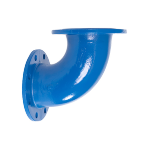 ข้อต่อเหล็กดัดอ่อน DN300 แบบสองหน้าแปลน งอ 90 องศา - Product Image 3