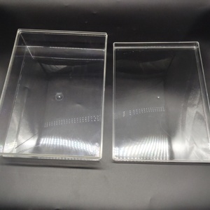 Scatola trasparente di <span class=keywords><strong>grandi</strong></span> <span class=keywords><strong>dimensioni</strong></span> con coperchio separato per l'imballaggio di caramelle regalo - Product Image 3