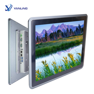 15-inch i5/i7 thế hệ thứ 8 công nghiệp tất cả-trong-một PC độ nhạy cao cảm ứng TFT-LCD Panel điện trở 6com M.2 9-36V tpm2.0 IP65 - Product Image 1