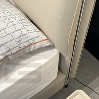 Gainsville Furniture Mobilier moderne pour chambre à coucher Chine Dernier design Lit Mobilier pour chambre à coucher Lit king size en bois Lit double