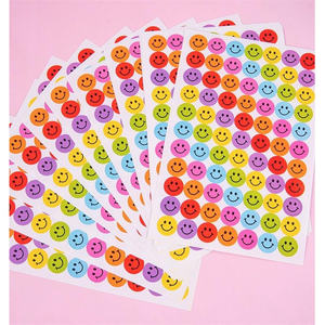 Petit autocollant adhésif en papier personnalisable étanche fait à la main frais coloré amour coeur pentagramme point bougie artisanat cadre Photo - Product Image 2