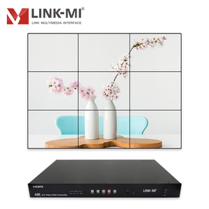 LINK-MI 4K30hz 4:4:4 kim loại video tường điều khiển hỗ trợ đầu ra hình ảnh 180 xoay sử dụng cho nối hiển thị của 9 TVS - Product Image 2