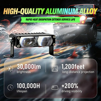 Nueva Luz Auxiliar LED JHS para Parrilla de Auto y Motocicleta/Focos - 12V